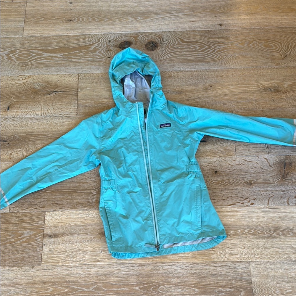 Patagonia Teal and Gray Kids' Jacket